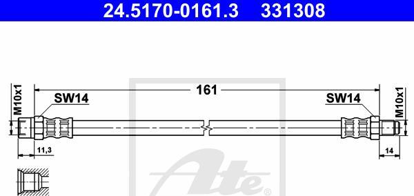 ATE 24.5170-0161.3