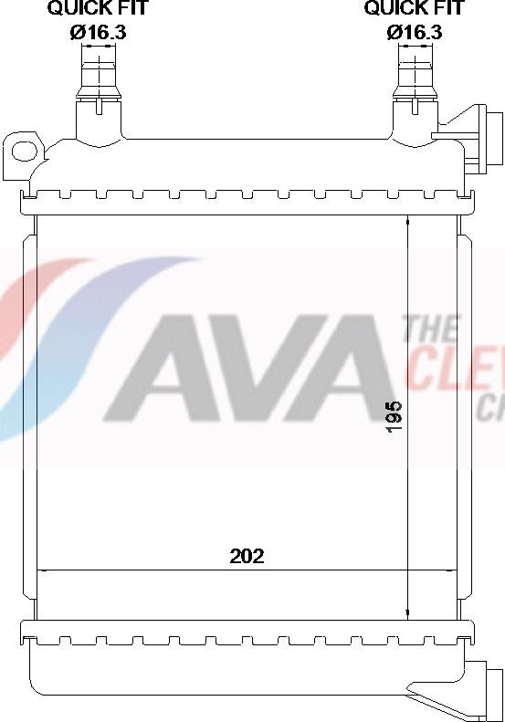 AVA BW2656 - Auto Part