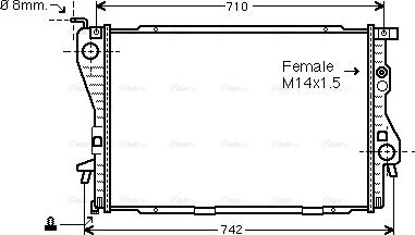 AVA BW2202 - Auto Part