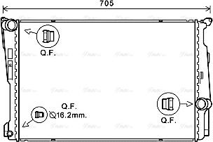 AVA BW2546 - Auto Part