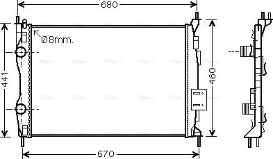 AVA DN2413 - Auto Part