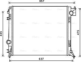 AVA DN2424 - Auto Part