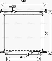 AVA DN2435 - Auto Part