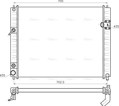 AVA DN2482 - Auto Part