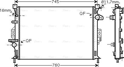 AVA FDA2425 - Auto Part