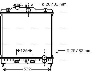 AVA HD2120 - Radiators, Motora dzesēšanas