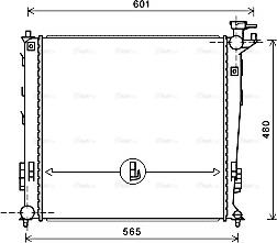 AVA KAA2239 - KAA2239 67517 RADIATORS