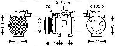 AVA KAK146 - Auto Part