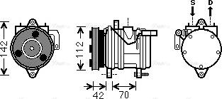 AVA KAK168 - Auto Part