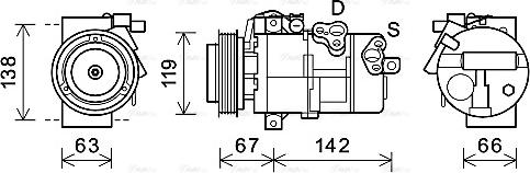 AVA KAK216 - Auto Part