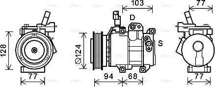 AVA KAK236 - Auto Part