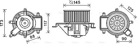 AVA PE8390 - Salona ventilators