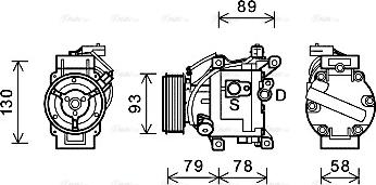 AVA TOAK667 - Auto Part
