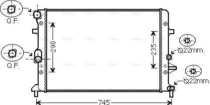 AVA VNA2289 - Auto Part