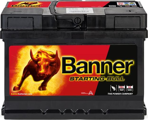 BANNER 010555190101 - Startera akumulatoru baterija