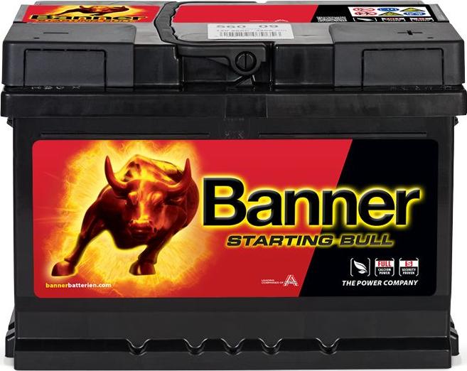 BANNER 010560090101 - Startera akumulatoru baterija
