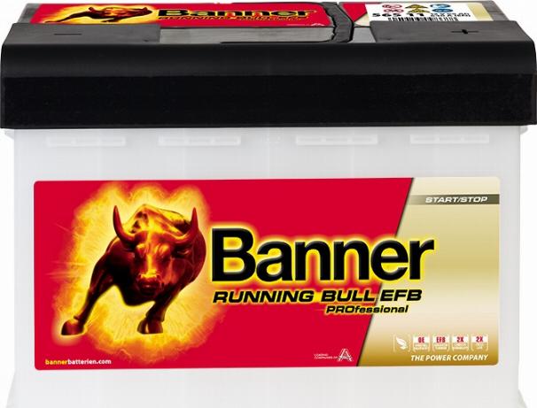 BANNER 012565110101 - Startera akumulatoru baterija