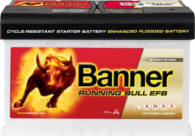 BANNER 012570110101 - Startera akumulatoru baterija