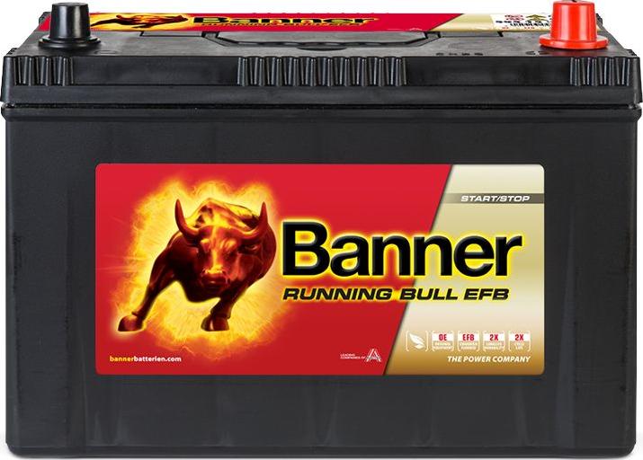 BANNER 012595150101 - Startera akumulatoru baterija