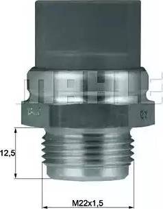 BEHR TSW 9D - Termoslēdzis, Radiatora