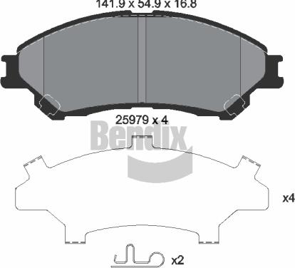 Brembo P 79 032 - BREMŽU