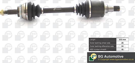 BGA DS7608L - Auto Part