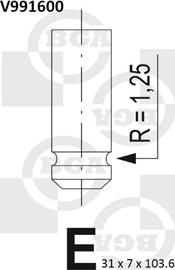 BGA V991600 - IZPLŪDES VĀRSTS