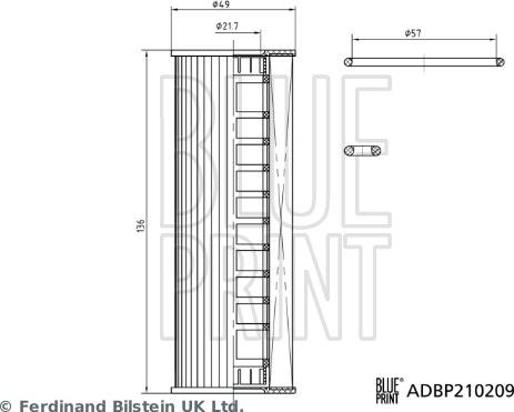 Blue Print ADBP210209 - Auto Part