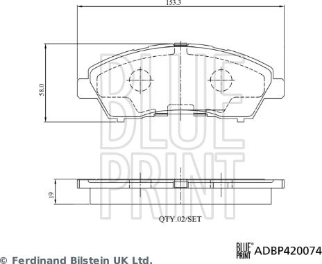 Blue Print ADBP420074 - Auto Part