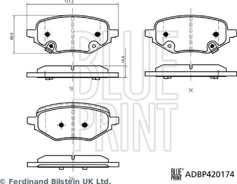 Blue Print ADBP420174