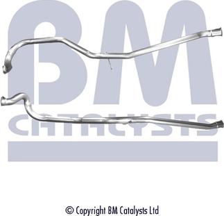 BM Catalysts BM50221 - Izplūdes caurule