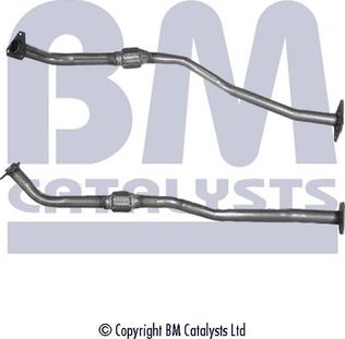 BM Catalysts BM70400 - Priekšējā caurule