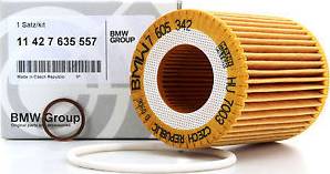 BMW 11427635557 - Eļļas filtrs