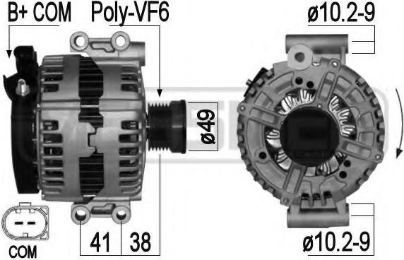 BMW 12317555926 - Ģenerators