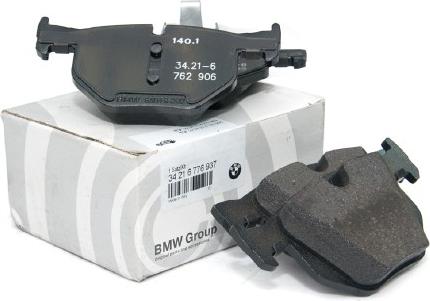BMW 34216776937 - Bremžu uzliku kompl