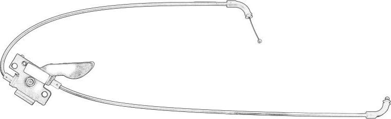 BMW 51237183765 - Motora pārsega slēdzenes
