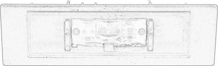BMW 63267193294 - NUMURA ZĪMES APGAISMOJUMS