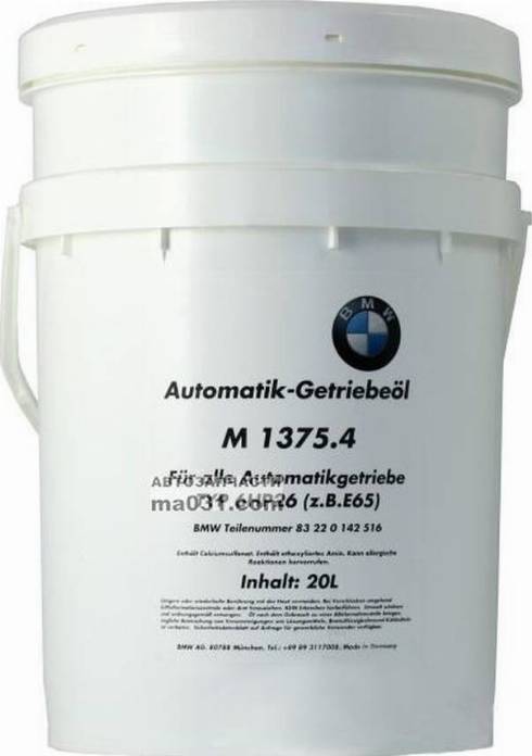 BMW 83220142516 - Automātiskās pārnesumkārbas eļļa