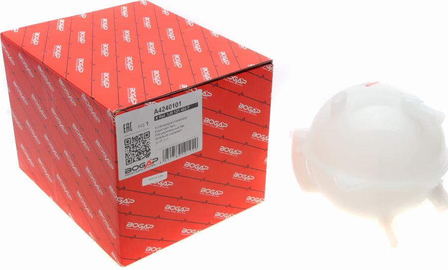 BOGAP A4240101 - Kompensācijas tvertne, Dzesēšanas