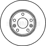 FREMAX BD-4668 - DDF1726 BREMŽU DISKS