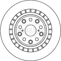 BOSCH 0986479T35 - BREMŽU DISKI 0
