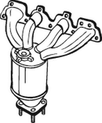 Bosal 099-458 - 099-458 KATALIZAT. OPEL