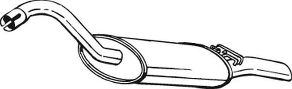 Bosal 105017 - 13379 KLUSINĀTĀJS 105-017