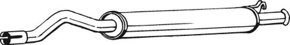 Bosal 105-159 - 17861 KLUSINĀTĀJS 105-159