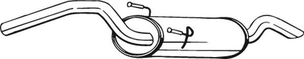 Bosal 148-265 - 21587 KLUSINĀTĀJS 148-265