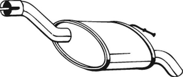 Bosal 154293 - 71004 KLUSINĀTĀJS 154-293