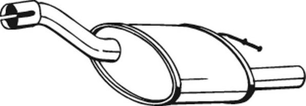Bosal 154-357 - 71403 KLUSINĀTĀJS 154-357
