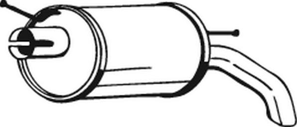 Bosal 154511 - 21951 KLUSINĀTĀJS 154-511