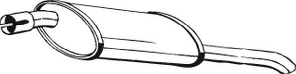 Bosal 185009 - 70341 KLUSINĀTĀJS 185-009