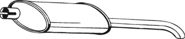 Bosal 185021 - 09624 KLUSINĀTĀJS 185-021